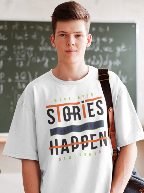 Stories Oversize For Men T-Shirt