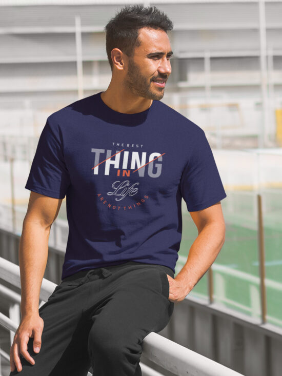 Thing Blue For Men T-Shirt