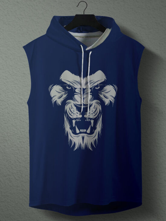 LION BLUE HOODIE SANDO