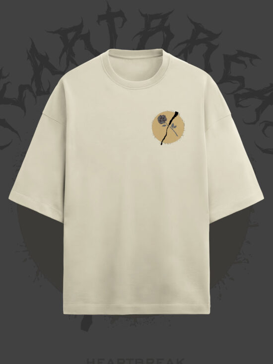 ROSE CUT OVERSIZE TEES