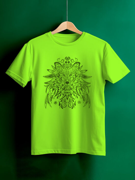 NEON FOX FOR T-SHIRT