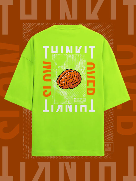 THINKIT MIND OVERSIZE TEES