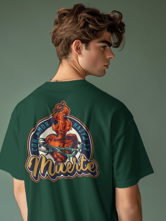 MUERTE HASTALA OVERSIZE TEES