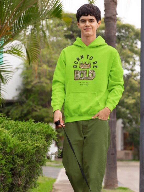 Born Bold Men Hoodies