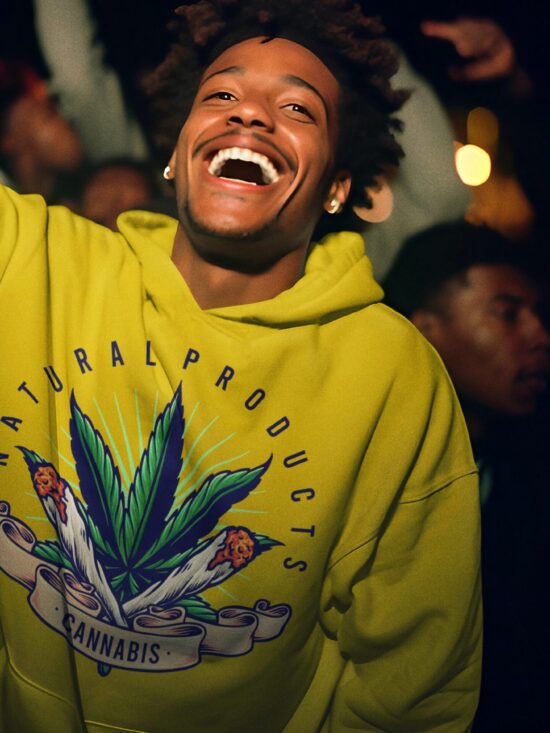 Cannabis Men Hoodies
