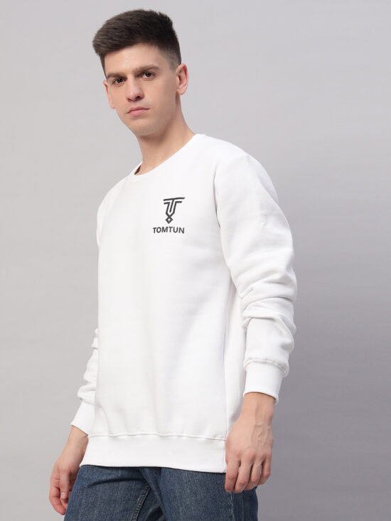 TOMTUN WHITE Sweatshirt