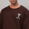 TOMTUN DARK BROWN Sweatshirt - Image 6