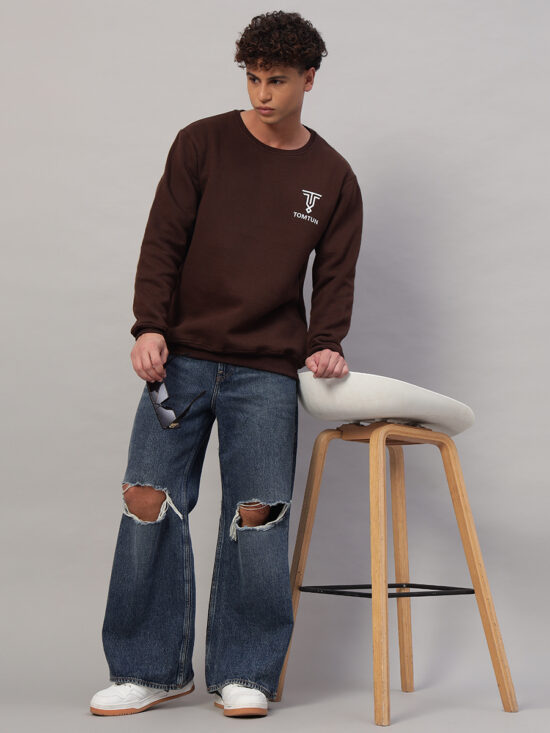 TOMTUN DARK BROWN Sweatshirt